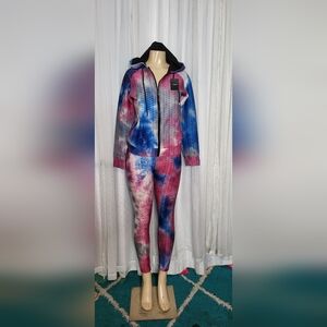 The NEW Boutique Vibrant Tie-Dye Track Suit